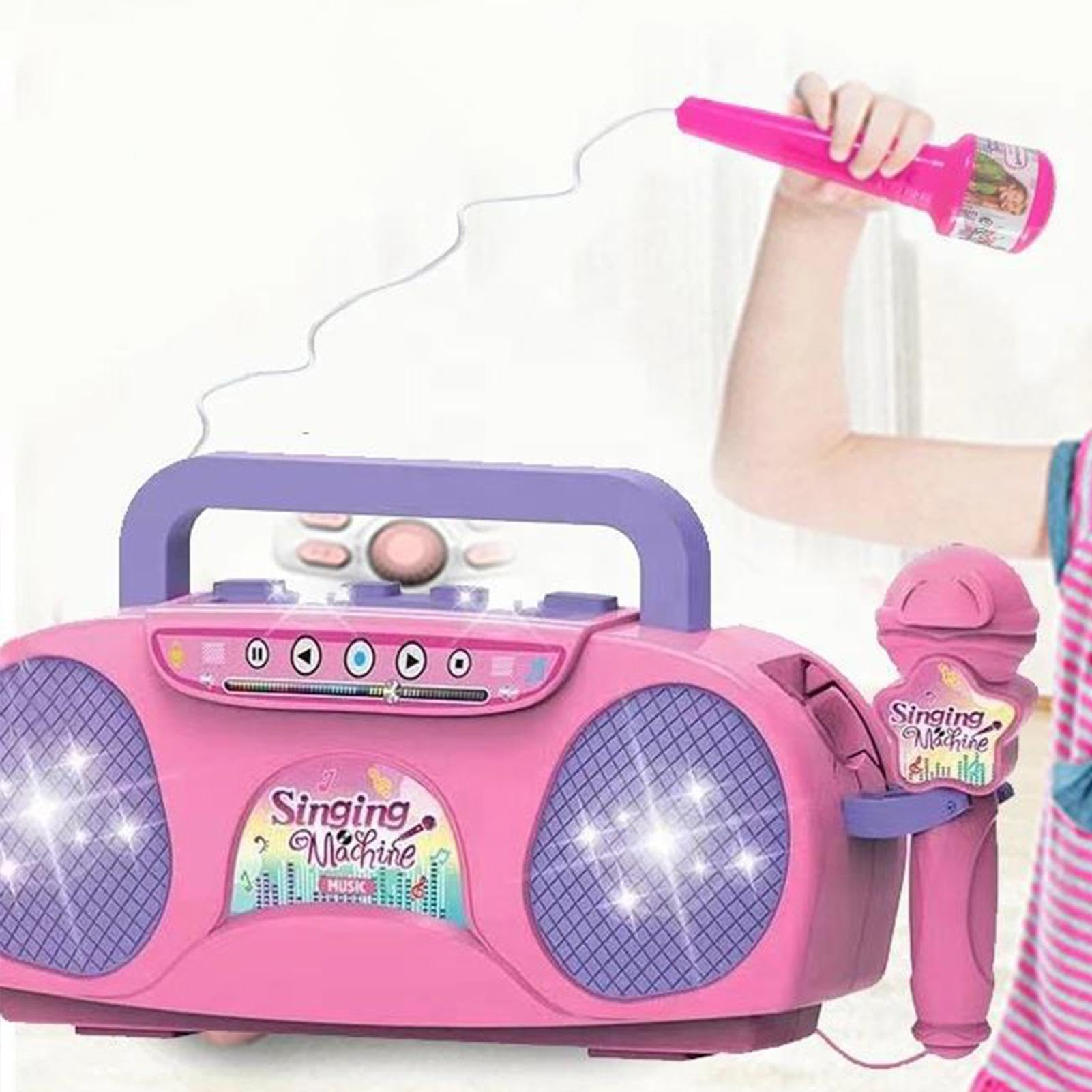 Amazon.co.jp: 小型カラオケマシン、子供用カラオケマシン